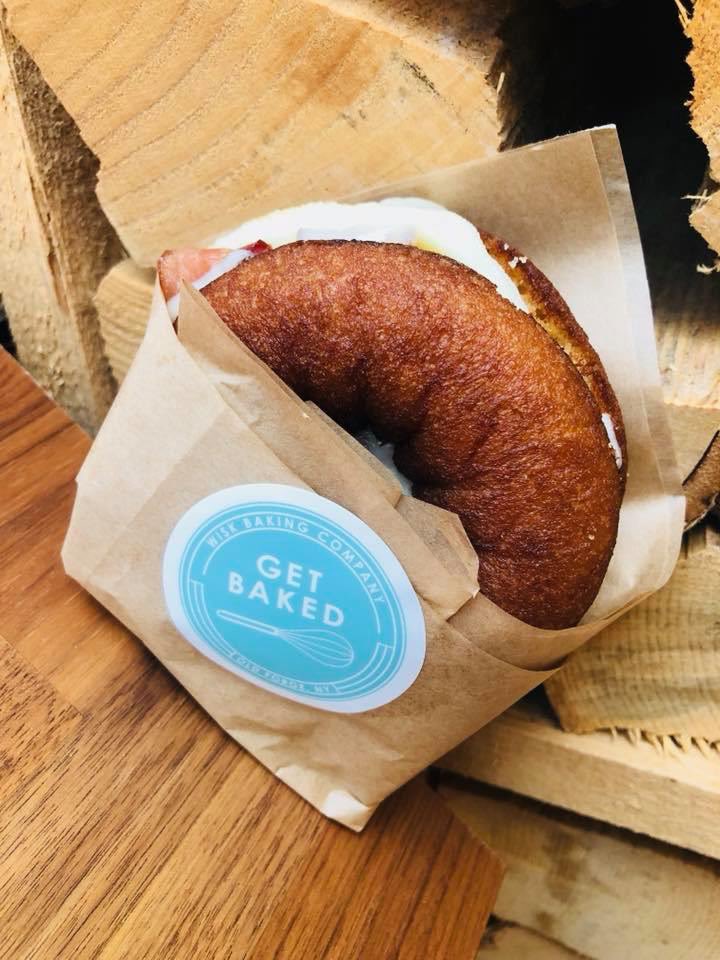 WiskBaking's tweet photo. Breakfast donut https://t.co/LblaVABXsI