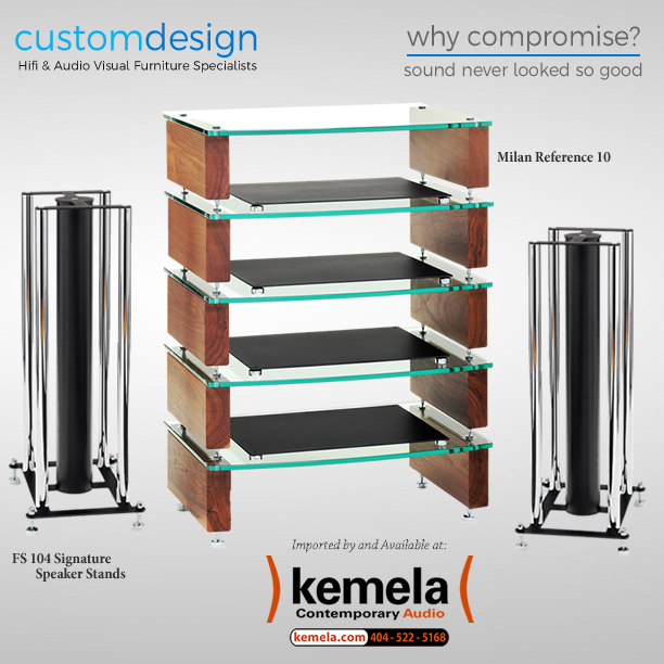 KemelaAudio's tweet photo. Improving the foundation of your sound system might be the best improvement you could make!  Modern, contemporary designs that help improve the sound! Sound has never looked so good! Contact Kemela for more info: 404-522-5168 or sales@kemela.com.   #hifi #audiophile #stereosystem https://t.co/VPXRAkkCGP