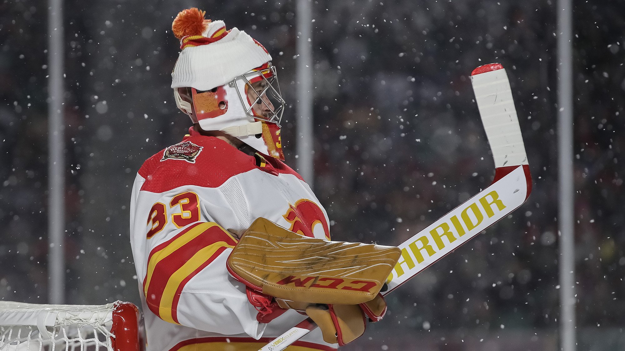 calgary flames toque