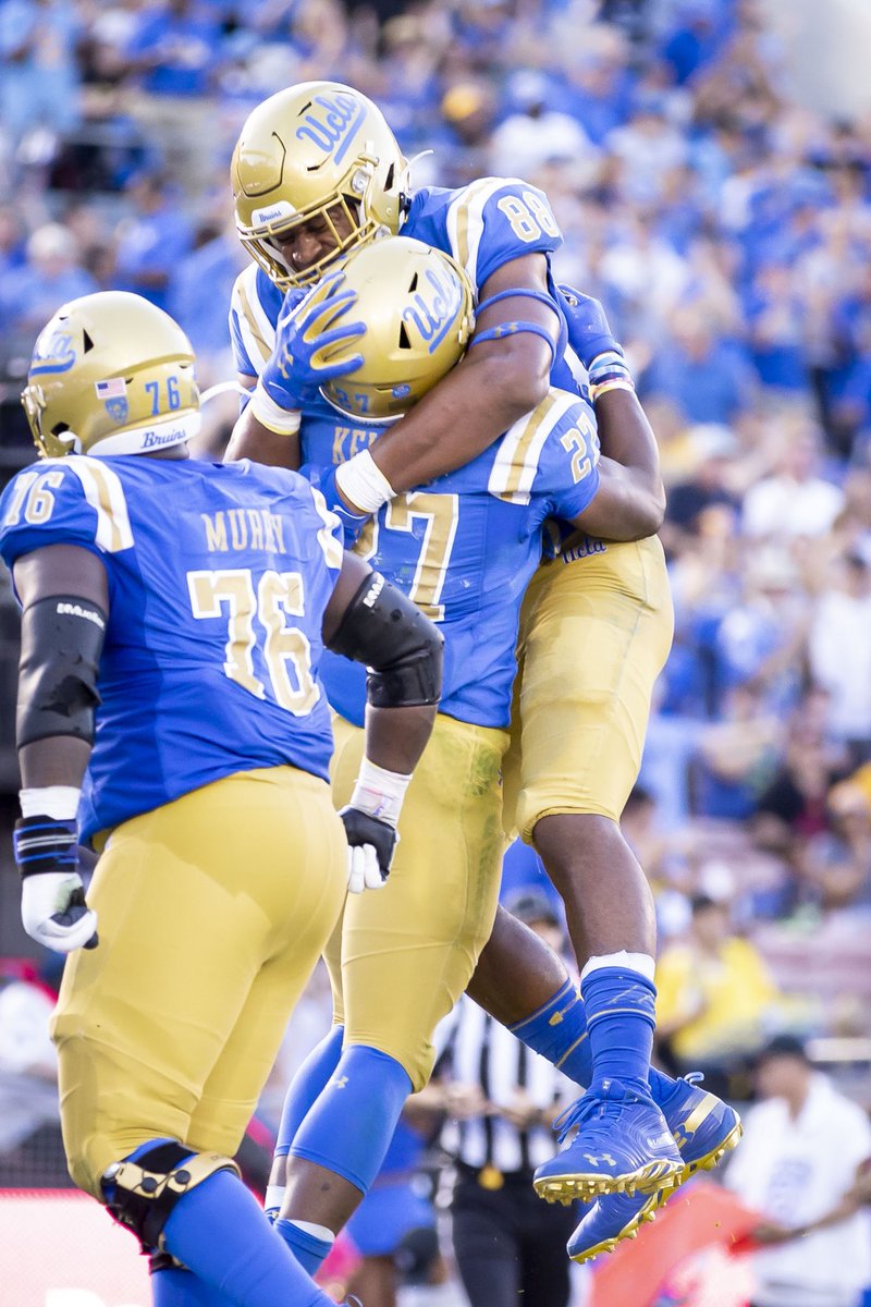 The UCLA Bruins defeat the ASU Sun Devils 42-32 in Pasadena.