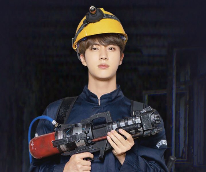 ZYD Y01M09D10I finally caved in and I'm allowing Seokjin to go save JK as long as he has his hunting buddies with him and he's well equipped. He initially got this kevlar shit going on but I gave him a hard helmet instead. NO ONE GETS TO EAT MY JINNIE'S BRAIN!