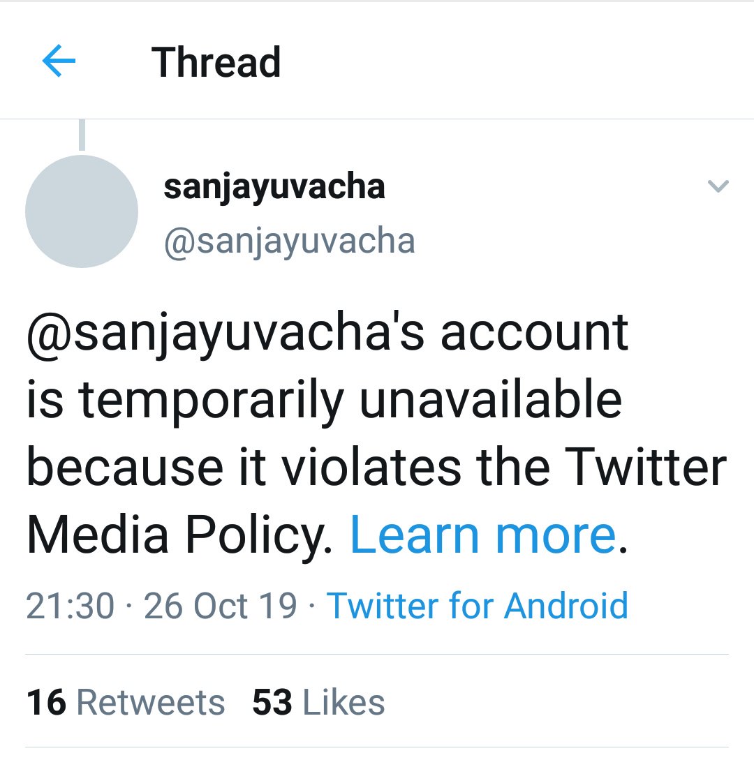 Purva Agarwala Jaikisan On Twitter Wtf Twitter Locked Sanjayuvacha S Account For Anti Nazi Pic In Header In What Way Sanjayuvacha S Header Pic Is Gory Or Violent Twitter Doesn T Allow You @sanjayuvacha 's profile has been locked by twitter for the picture of august landmeiser. twitter