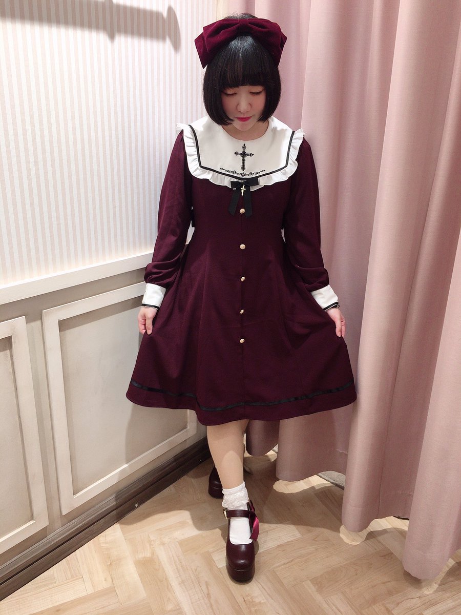 Amavel仙台店 على تويتر New 十字架のシスターワンピース ボルドー New 9 900 ハロウィンにもおすすめな シスター風ワンピースに ボルドーが登場です F Fでシルエットも綺麗に Amavel アマベル 仙台parco Amavel仙台店 على تويتر New 十字架のシスターワンピース ボルドー New 9 900 ハロウィンにもおすすめな シスター風ワンピースに ボルドーが登場です F Fでシルエットも綺麗に Amavel アマベル 仙台parco