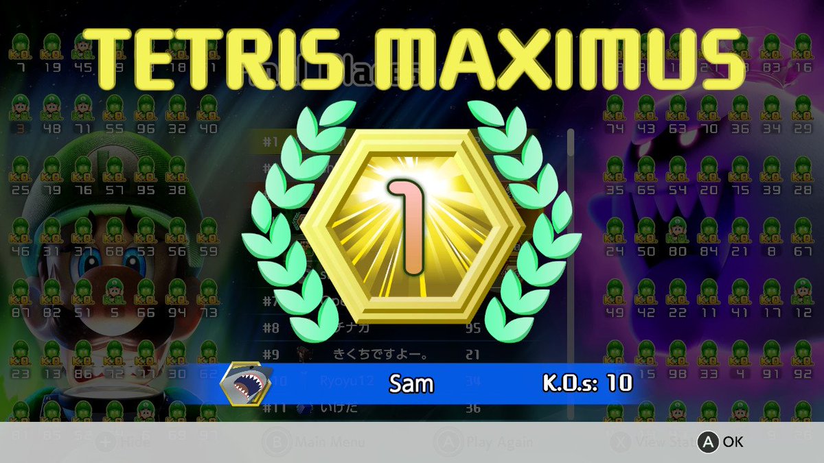 Life goals #Tetris99