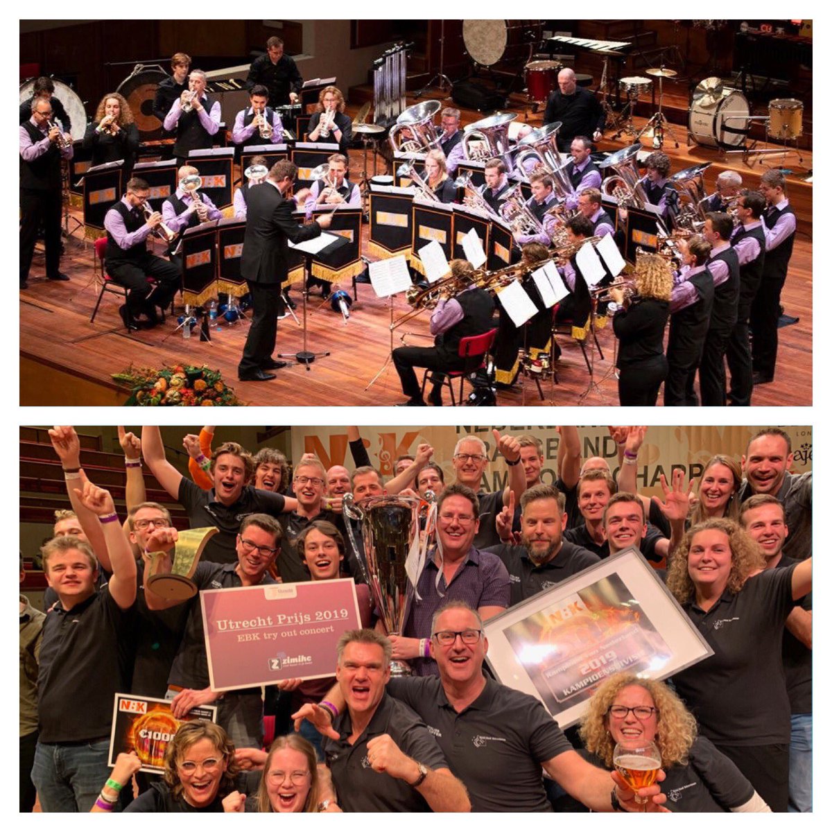 What a night!! Becoming Dutch Champions for the 6th time! 🏆 So many thanks to @vos_robbert and our incredible MD @9foot who brought us this victory! Thanks everyone for all the support and great reactions. Off to Lithuania! #nbk2019