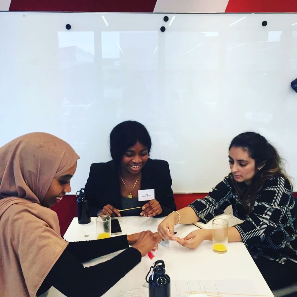 Employ_Ability's tweet image. What do you do when you have twenty sticks of spaghetti, tape, string and a marshmallow?

You build a team.

#diverseteams
@TheFCA 
@Tab_AhmadEA