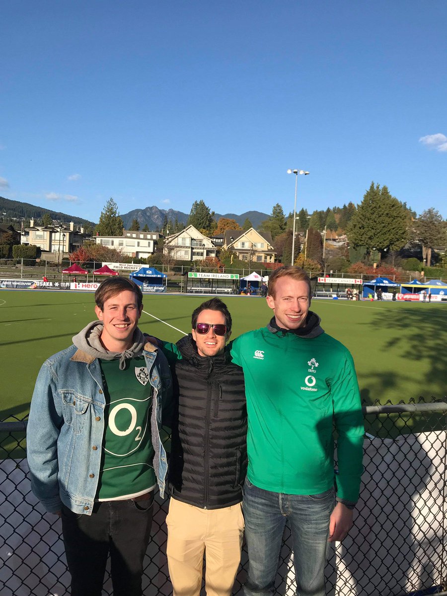 Spotted: Great to see three UCC MHC veterans at Rutledge Field in Vancouver last night. Shrew, Brian and Nigel flying the flag for UCC Canada style