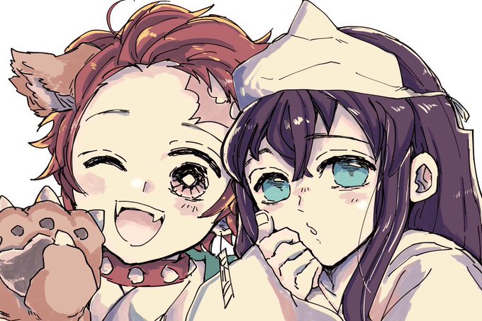 ゆ侍さんがTwitterに投稿した時透無一郎(鬼滅の刃)のイラスト。