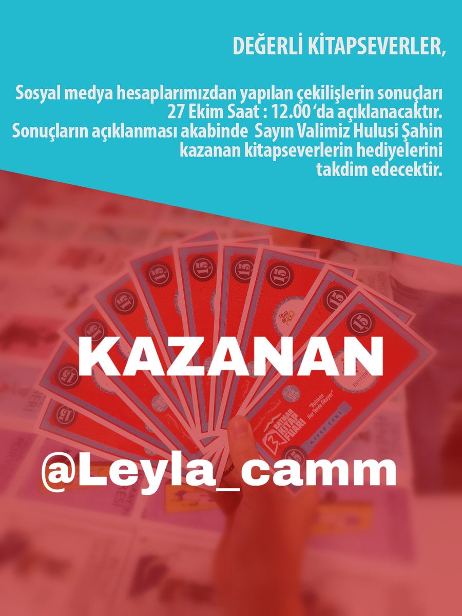 KAZANAN BELLİ OLDU
<a href="/Leyla_camm/">Leyla Çam</a>
