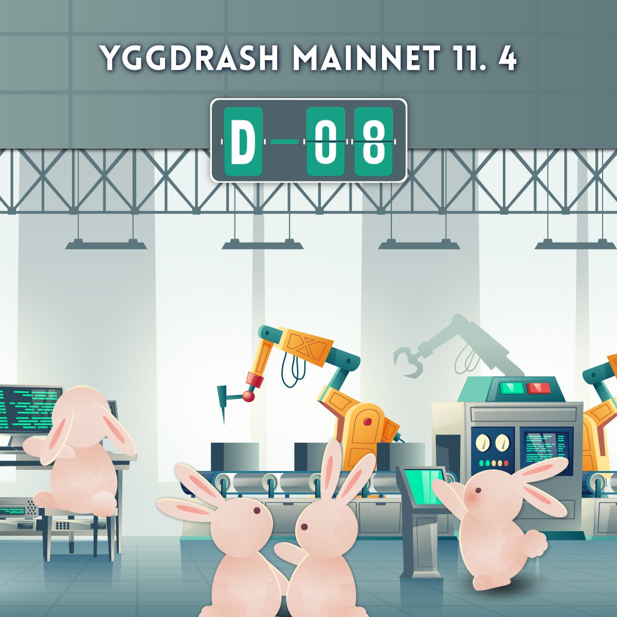 XMCS_Official's tweet photo. 🚀YGGDRASH MainNet D-8🚀
Let's count 8 more days until the MainNet launch! 🥁

$5 worth of #YEED #airdrop will be provided to those who retweet this! The Team will randomly choose the winner.

Add
@YGGDRASHNews
and like and retweet this post with #GO_YGGDRASH_1104 https://t.co/dzCa5220tw