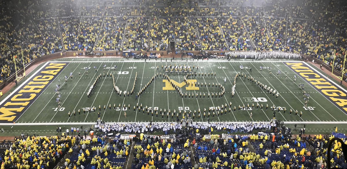 umichband's tweet image. Here’s the link to tonight’s halftime show!! So glad we got the opportunity to collaborate with @NASA, @JimBridenstine, and @UMengineering! #GoBlue 

youtu.be/VWfSlBUaIqI