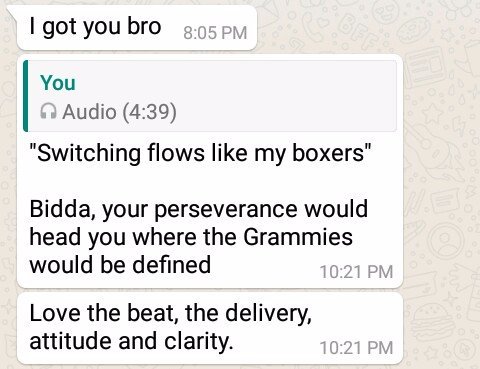 KingDavidBidda's tweet photo. ๐๐๐ I appreciate the love..
#Littyfreestyle out now... Stream below
https://t.co/YmULa3V7o3 https://t.co/Bh18j3bO9E
