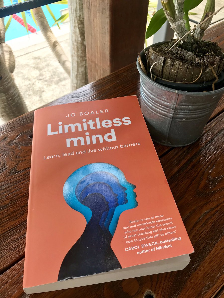 Wow. Learning about brain growth, mindset, multidimensional approaches, creativity, flexibility &amp; collaborative thinking... leading to a ‘Limitless Mind’ by <a href="/joboaler/">Jo Boaler</a>. Such an important, potentially life changing read for educators, parents... everyone!