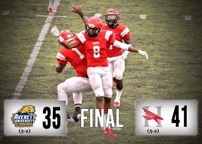 HCHawksSports's tweet image. A late interception seals a tough conference win today! @HawksFootball remains undefeated in conference! #HawkEm