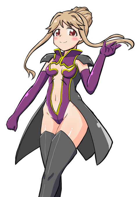 これはデレのギアスコラボでギアスを観直してたらパイロットスーツがえっち過ぎたのでミリの誰かに着せたくなっただけの絵 