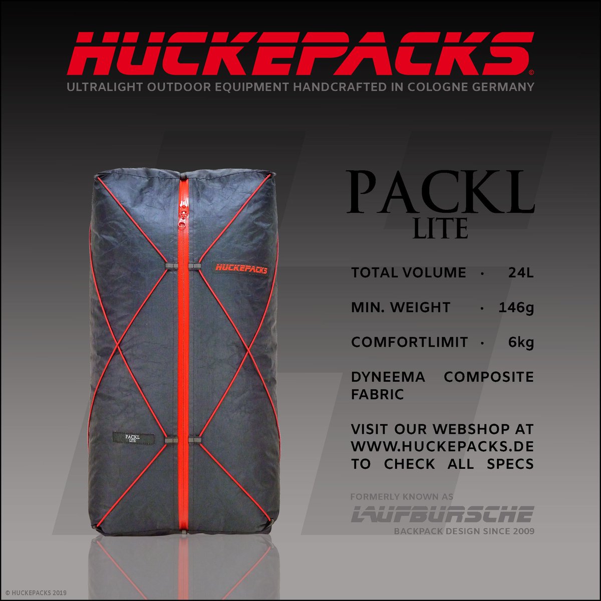 huckepacks's tweet photo. HUCKEPACKS PACKL LITE
#huckepacks #ultralightgear #ultralightbackpack #laufbursche #ilovelaufbursche #thruhike #pct #nevergiveup #köllefornia #cologne #madeingermany #dyneema #cubenfiber #handcrafted https://t.co/yifl2qSp9j