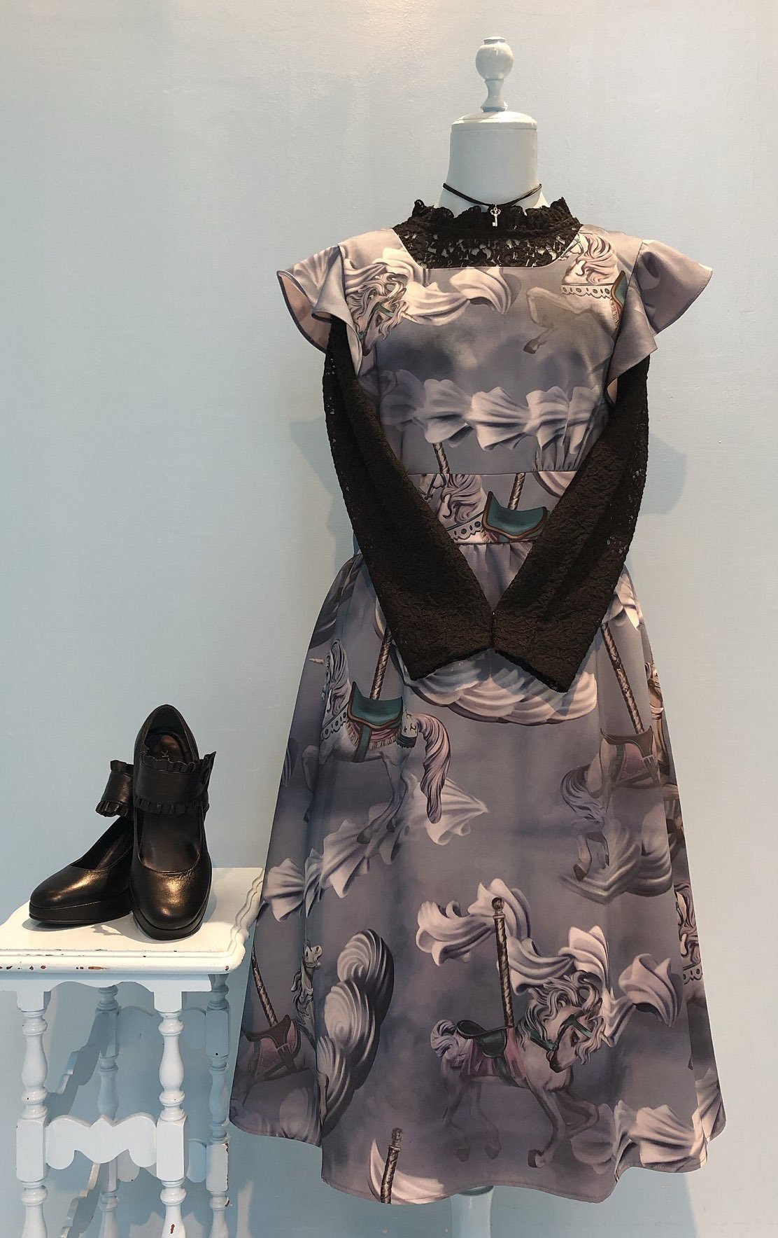 最高の MILK DREAMLAND 未使用】MILK dress dress 【グレー