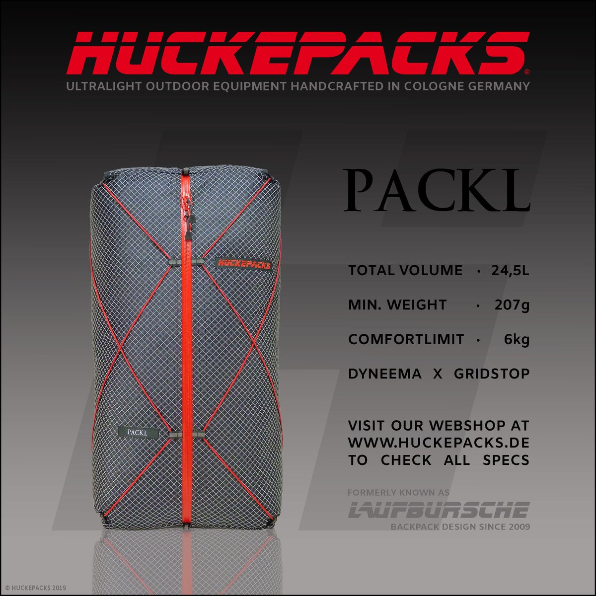 huckepacks's tweet photo. HUCKEPACKS PACKL
#huckepacks #ultralightgear #ultralightbackpack #laufbursche #ilovelaufbursche #thruhike #pct #nevergiveup #köllefornia #cologne #madeingermany #dyneema #cubenfiber #handcrafted https://t.co/nsqGpXbYrT