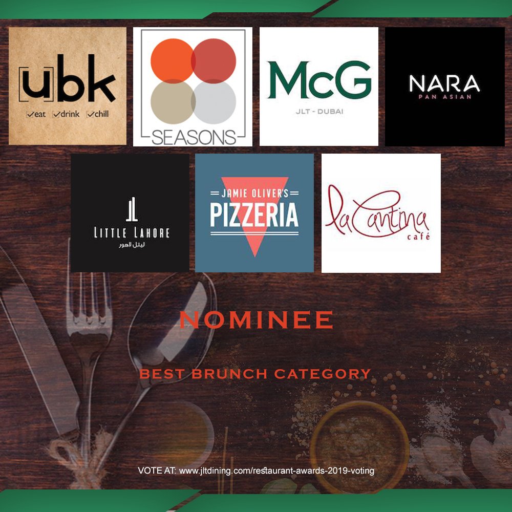 Brunch lovers? Who do you think will win the #BestBrunch trophy in the #JLTdiningAwards2019 ? Vote for your favourite today at qoo.ly/z2h5u ! #DubaiBrunch #BrunchInDubai #DubaiFoodies