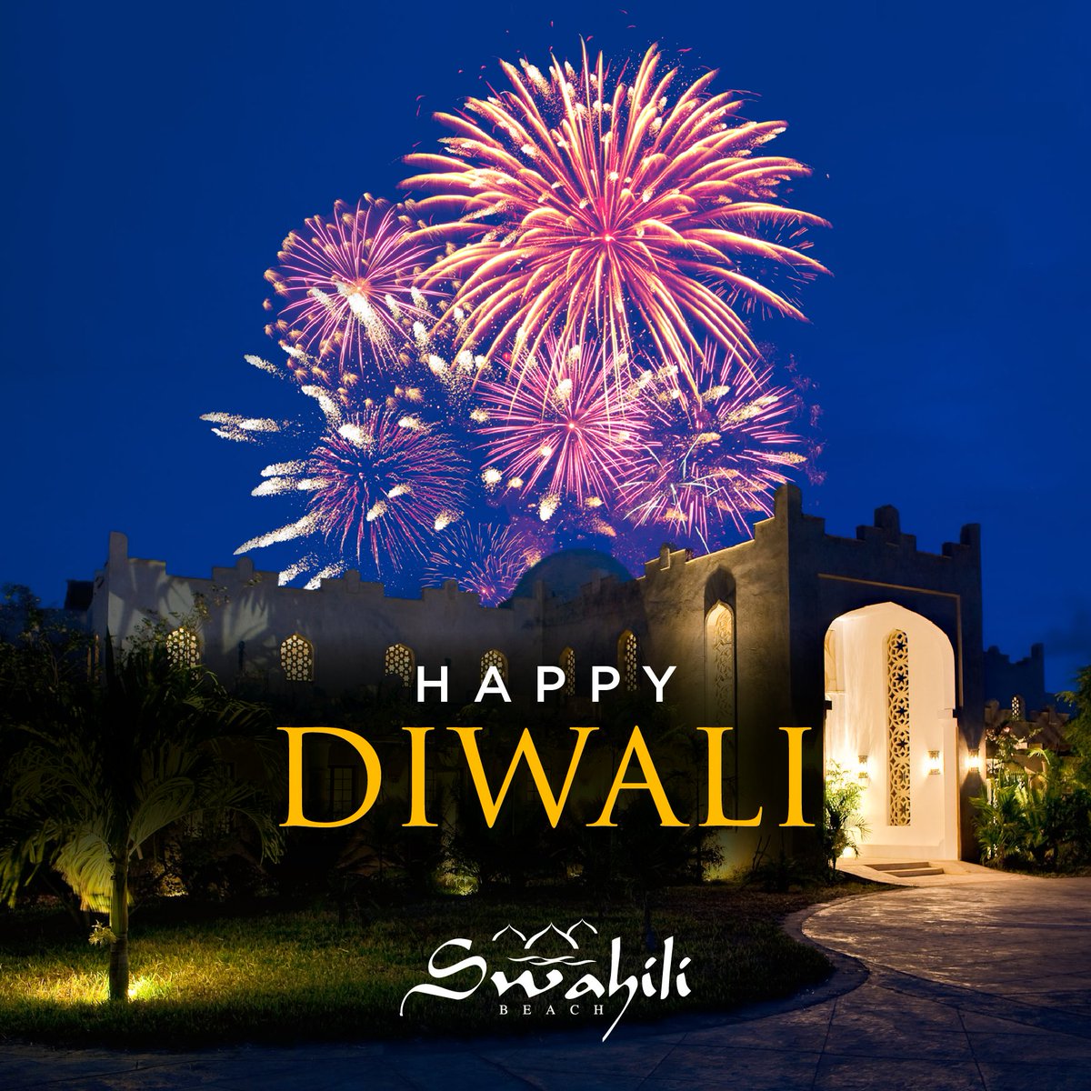 #HappyDiwali from the Swahili Beach team!