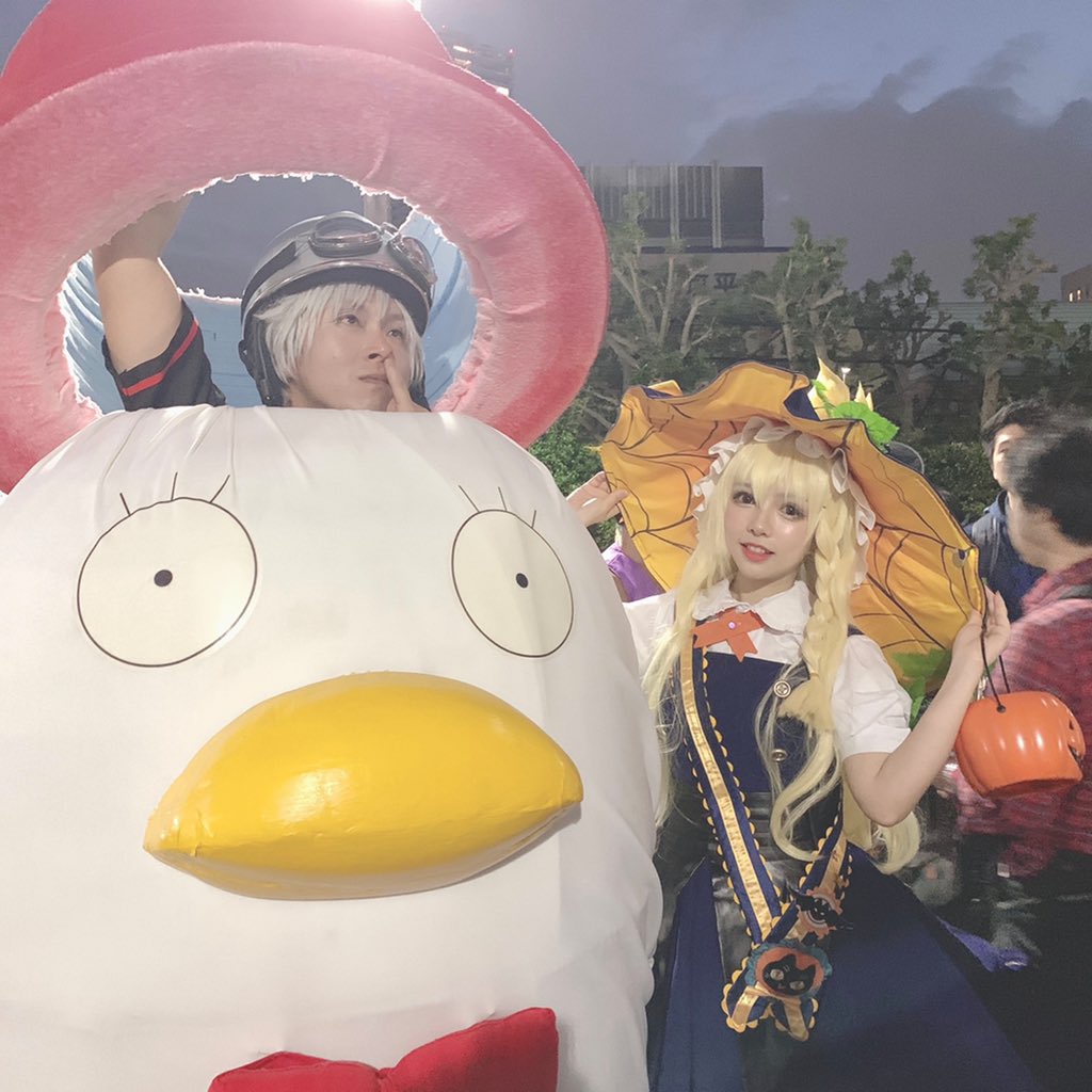 ハロウィンの気分出てきった👍 https://t.co/FaWMn7xeer