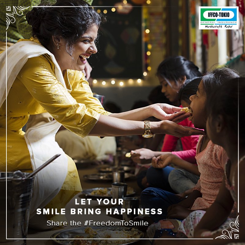 IFFCO__TOKIO's tweet image. Shine a light on the Diwali of those who make you smile. Tell us how you are giving them the #FreedomToSmile: bit.ly/31KDhMl

#MuskurateRaho #HappyDiwali