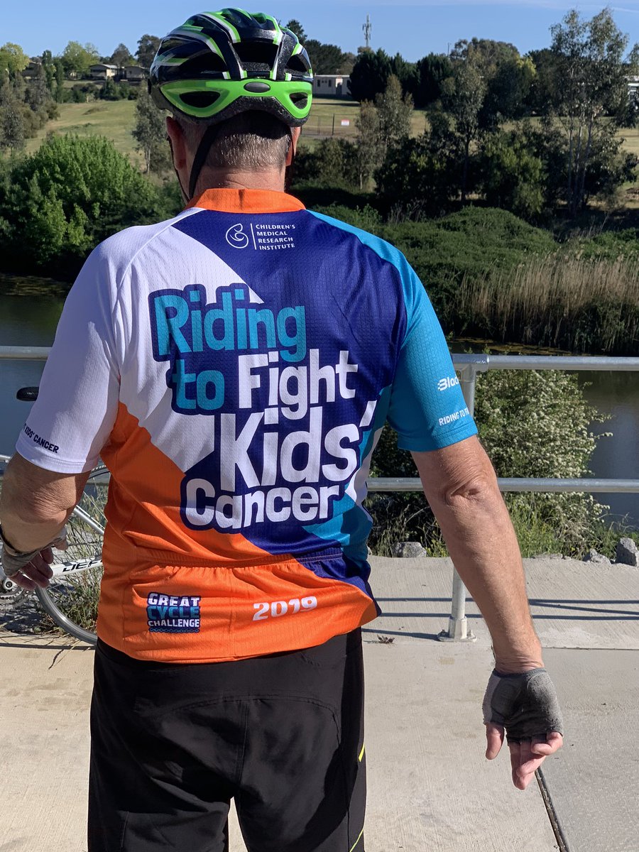 Gbutzman's tweet image. Very happy I’ve completed my fundraising and distance goal for #GCCOZ for 2019