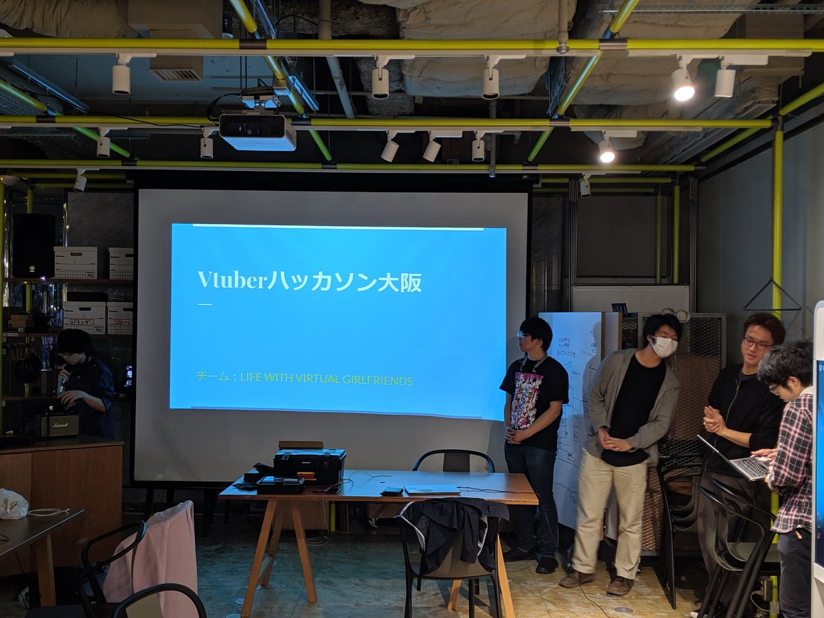 diberidarshi's tweet photo. ARでいつでも会えるバーチャルな彼女
#VTuberHackOsaka
#Vtuber #VTuberHack https://t.co/xYY5CWQK2J