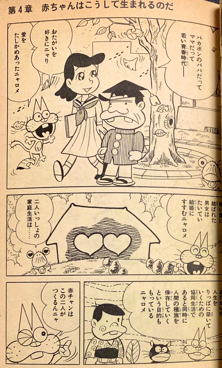 本日の収穫✨ 【ニャロメのおもしろ性教室】(角川文庫)赤塚