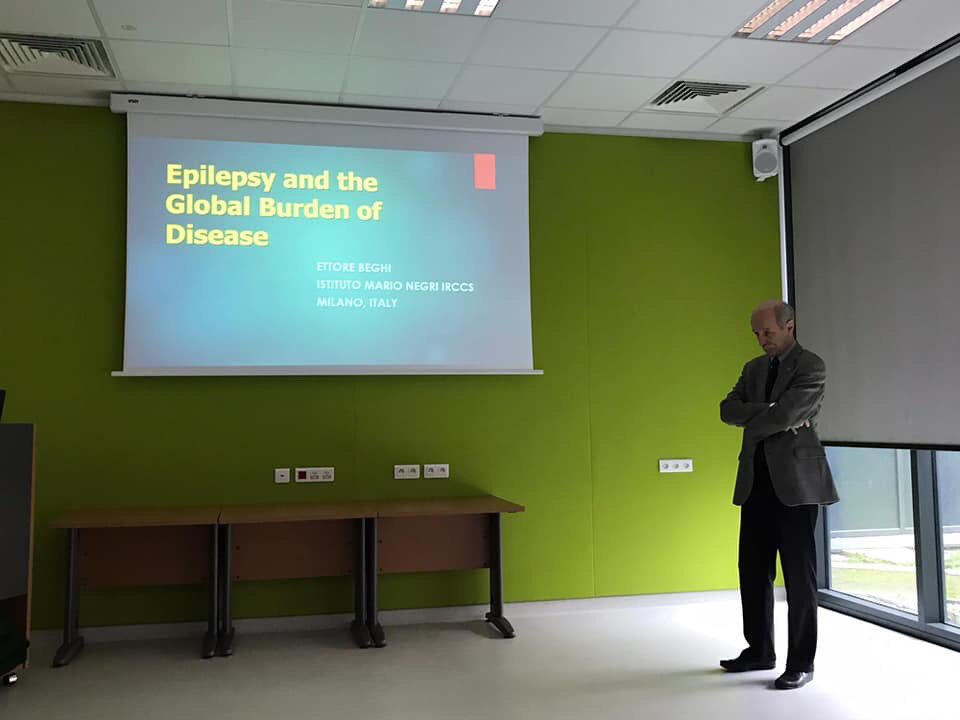 A nice lecture at @IENTofficiel of Pr Ettore Beghi on #Epilepsy and the #globalburden of disease @unilim @CHULimoges @TheLancetNeuro @pmpreux @TheLancet