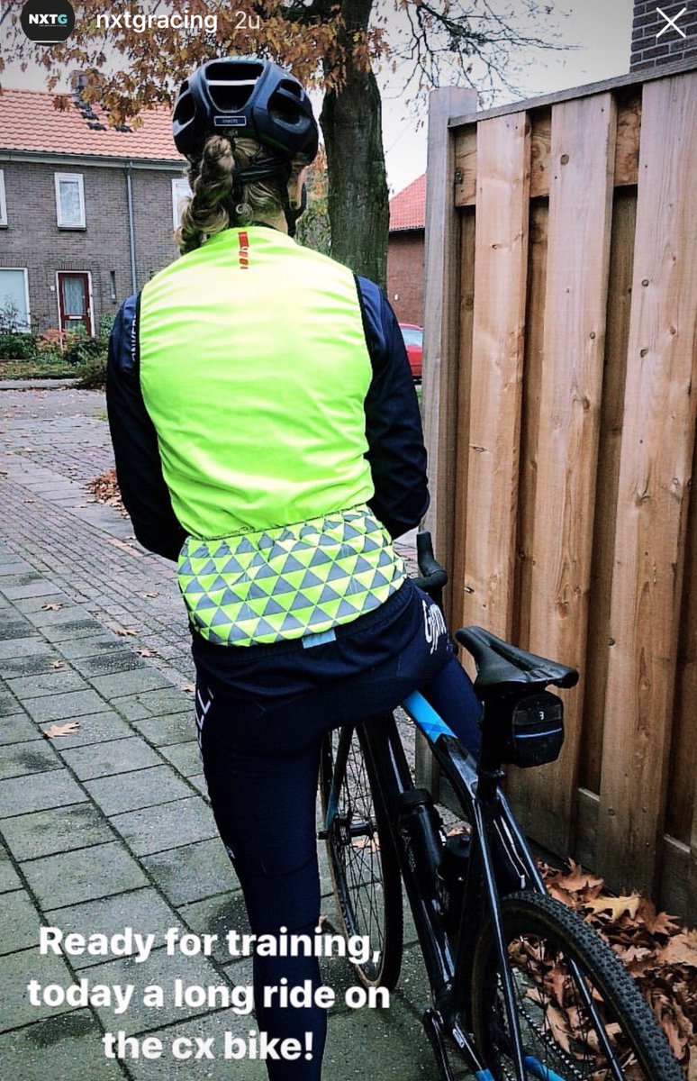 Have a safe ride !🚴‍♀️👍  

#safecycling #RoadSafety #BeSeen #veiligverkeer #raceviz #nxtgracing