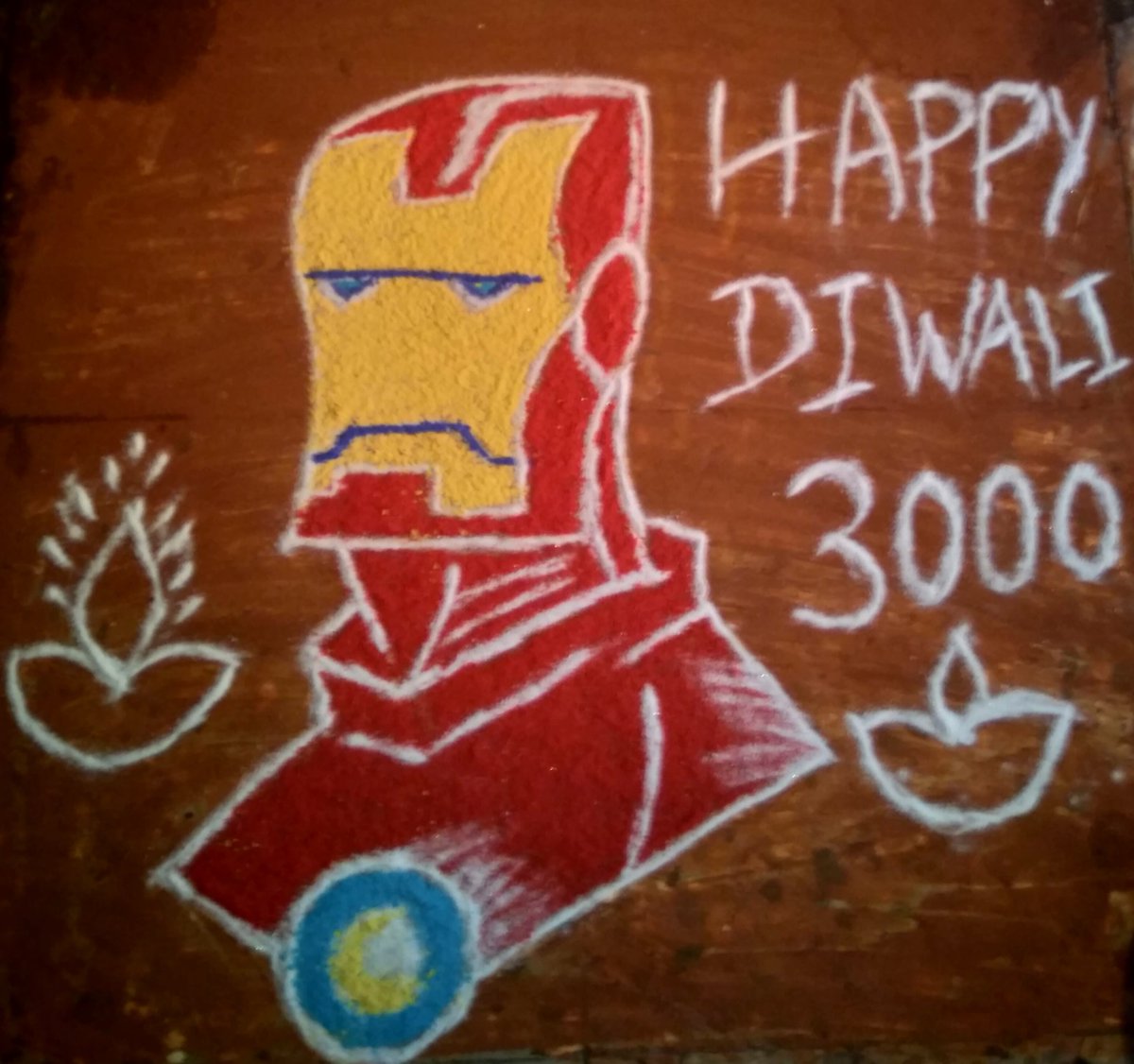 Ironman aya hai aaj diwali manane 
😅😅

#HappyDeepavali 
#HappyDiwali