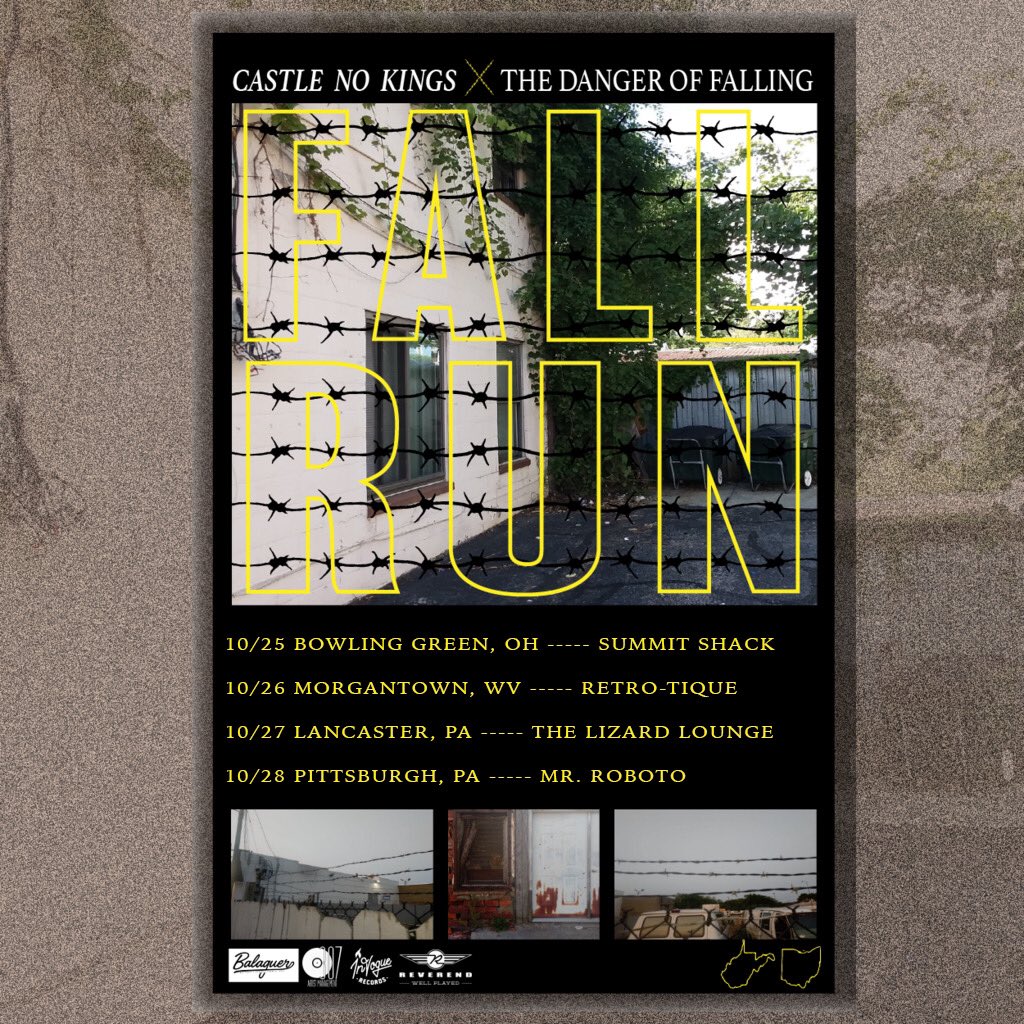 We’ll be slinging what’s left of our merch in Lancaster, PA tonight with <a href="/TDOFband/">THEDANGEROFFALLING</a>!