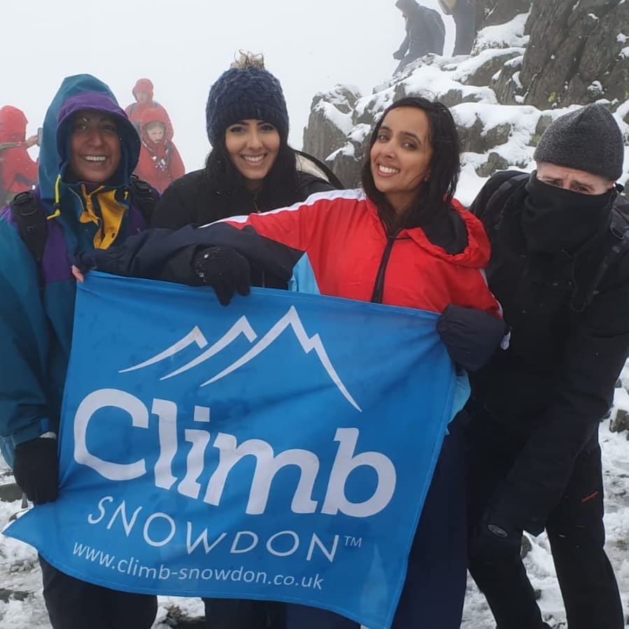 Sharan_Project's tweet photo. We did it! #TeamSharan want to say a HUGE thank you to everyone who supported us by donating and sharing to the cause. The climb yesterday was a success and we raised an incredible £1,290! #TheSharanProject #EndVAWG #domesticviolence #dowryabuse #forcedmarriage #FGM #ISupportHer https://t.co/bCuqUJ8Yms
