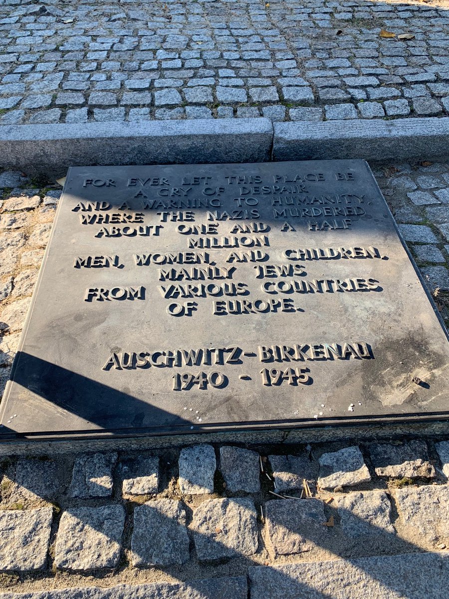 After a short drive we arrived at Auschwitz Birkenau for the next part of our tour #ybbpoland2019
