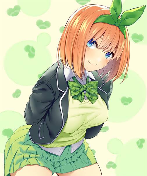 RyoRyo🌟さんがTwitterに投稿した中野四葉(五等分の花嫁)のイラスト。