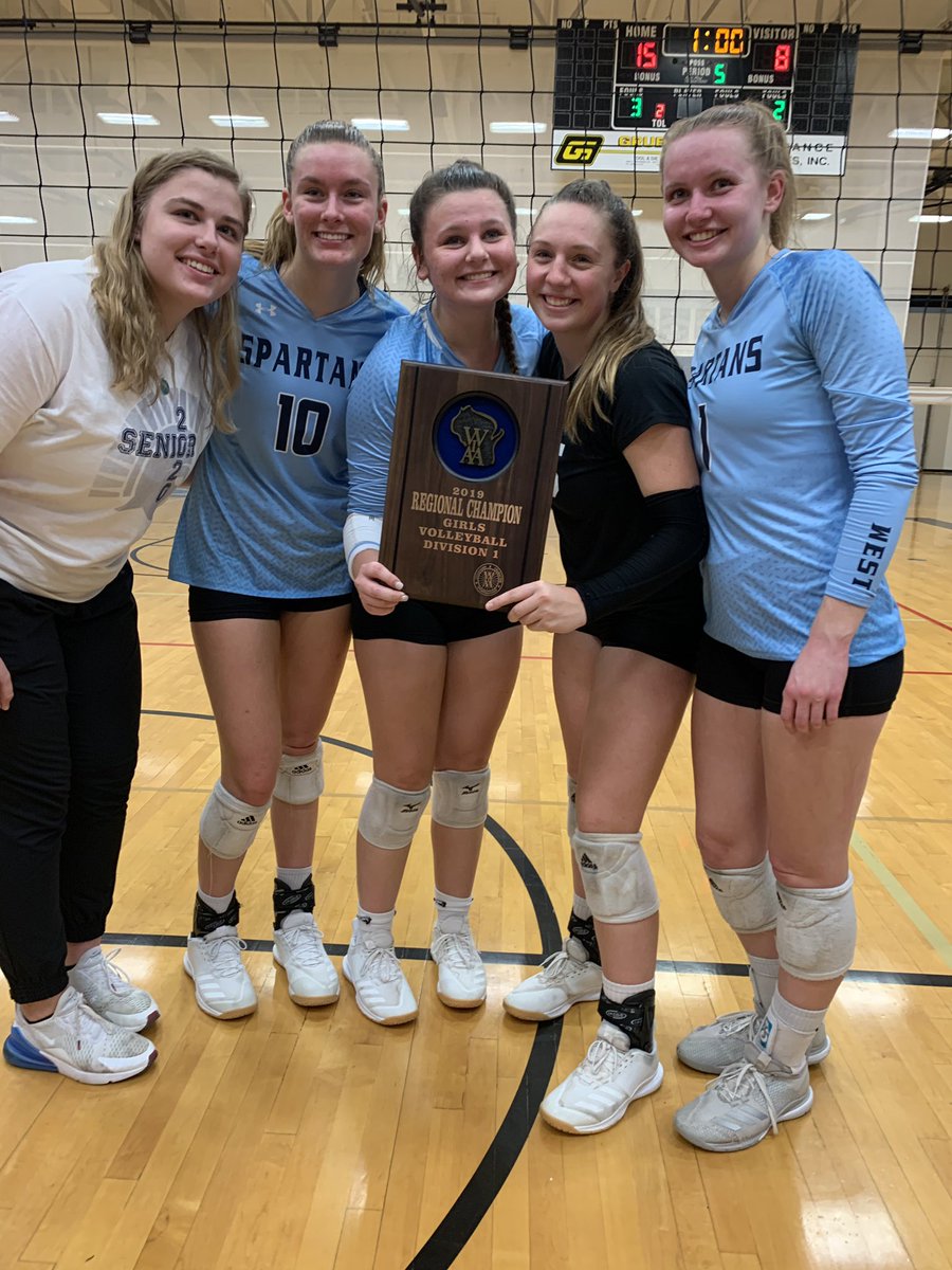 Congrats on winning Regionals Lady Spartans!!