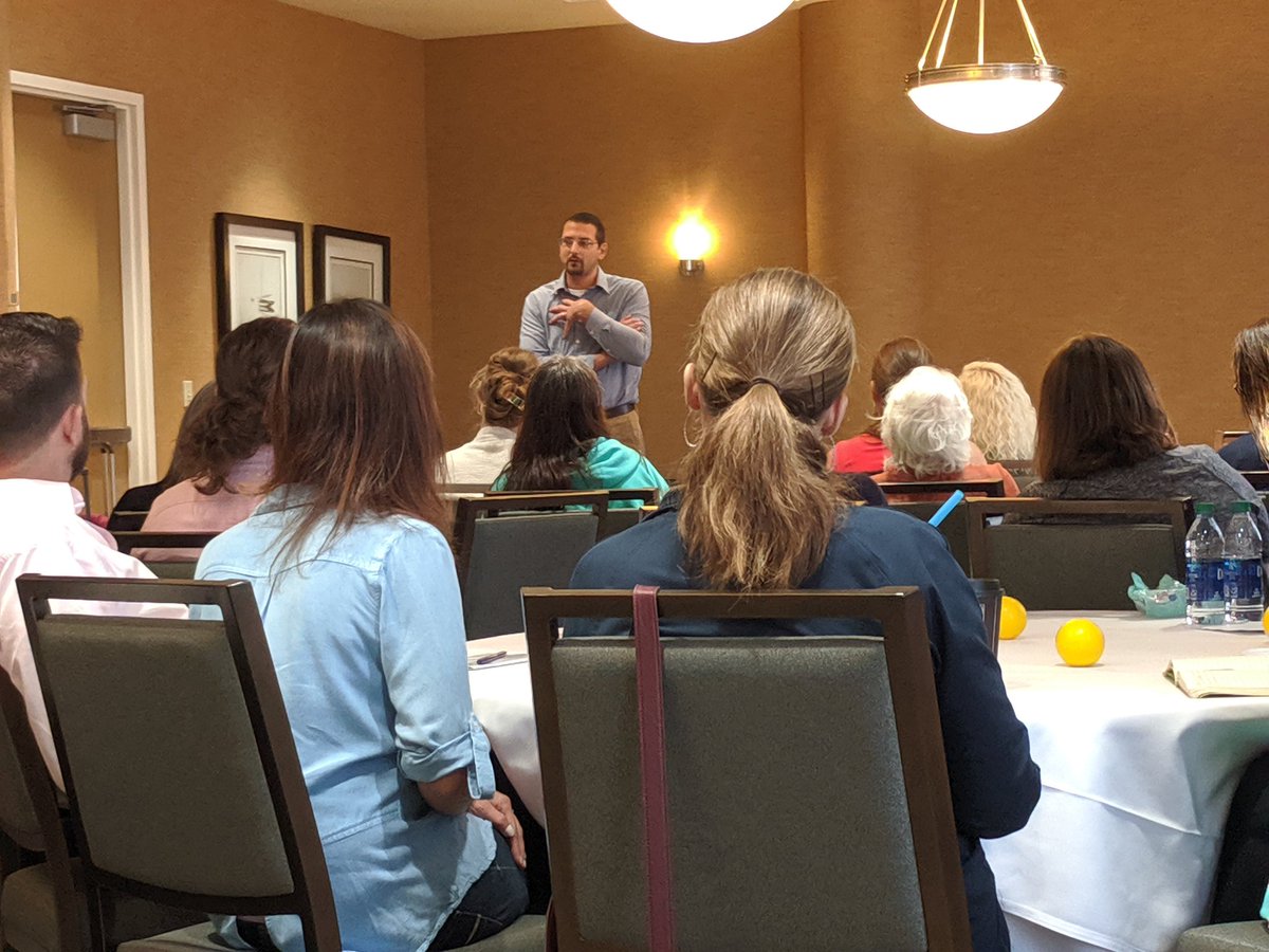 RLStollar's tweet photo. "Abusers are ravenous wolves. Every single thing abusers do is plotted and planned out for their gain."
Listening to @JimmyHinton12 at the #CourageConference2019! https://t.co/OzpQRzqPK7