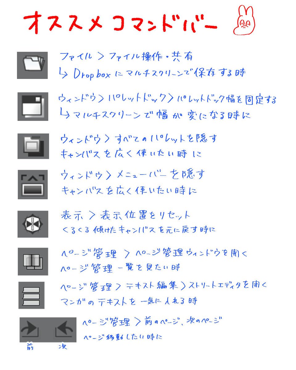 クリスタはこわくない 主に子育て等で忙しい方向けの効率重視な小技まとめ Min T ミント