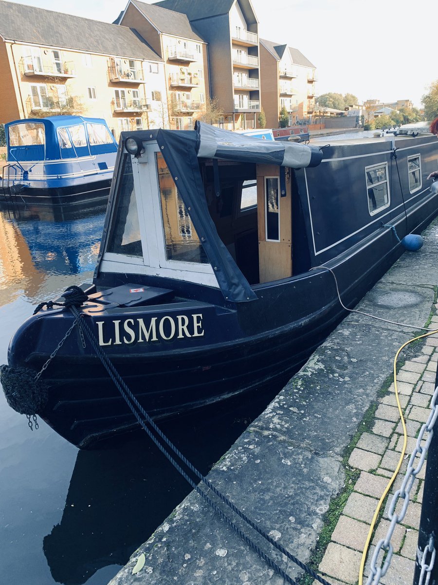 My old river gypsy soul is happy again ❤️. Just a shame you smell more of sawdust and glue than camphor wood and polish #workingday #preparingforwinter