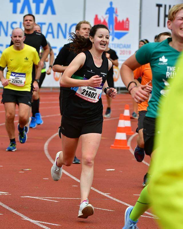 Enjoythelongrun's tweet photo. One week since Amsterdam Half Marathon and I finally have my race photos and have managed to get my thoughts around the race.

I've done a bit of a recap on my blog - link is in my bio ☺️ During the race I hardly noticed the photographers and I was worri… https://t.co/7uAsEIqvSv https://t.co/KmBBZCrMSm
