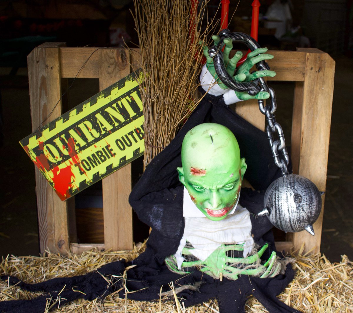 It's the start of Halloween week here at Foxholes Farm..
Spooky barn games, pumpkin carving, a walk around our farm park and a 'scariest scarecrow' competition. Tasters in the farm shop today &amp; the Farmer's Table will be open serving breakfast lunch &amp; afternoon tea.
#HappySunday