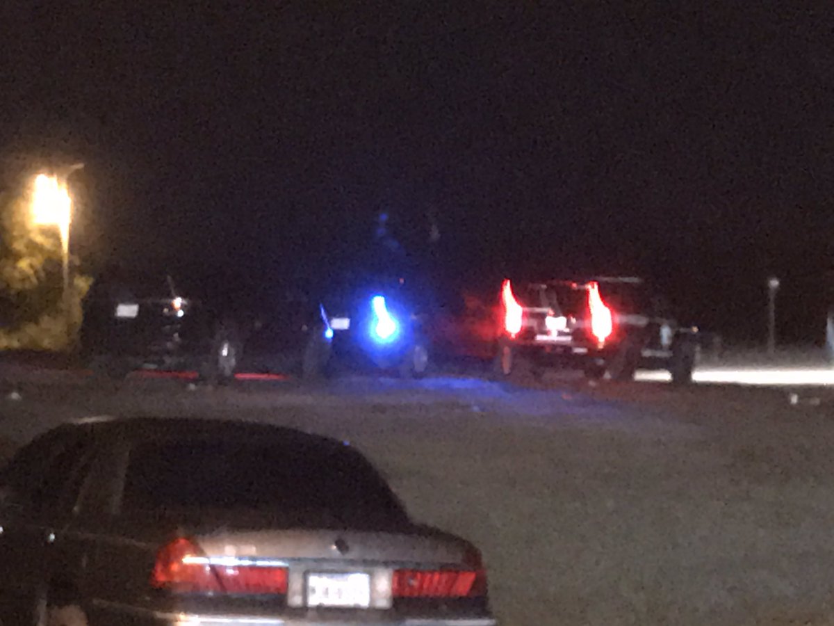 Scene pics from mass shooting outside Greenville, Texas. Ten people