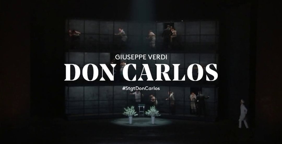 I'm more than excited to sing my first Philip II ever. We open tonight at 5pm @oper_stuttgart our new production of Verdi's five-act masterpiece #StgtDonCarlos directed by #LotteDeBeer & conducted by #CorneliusMeister.