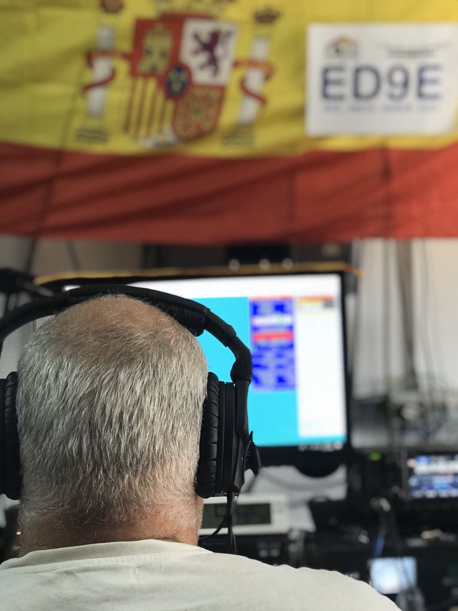 Ed9eTeam's tweet photo. Seguimos a buen ritmo en #cqwwssb2019 @cqww @EAxbeam @ea7_ki @ure_es @ea9cd https://t.co/pYTnwZ1nhx
