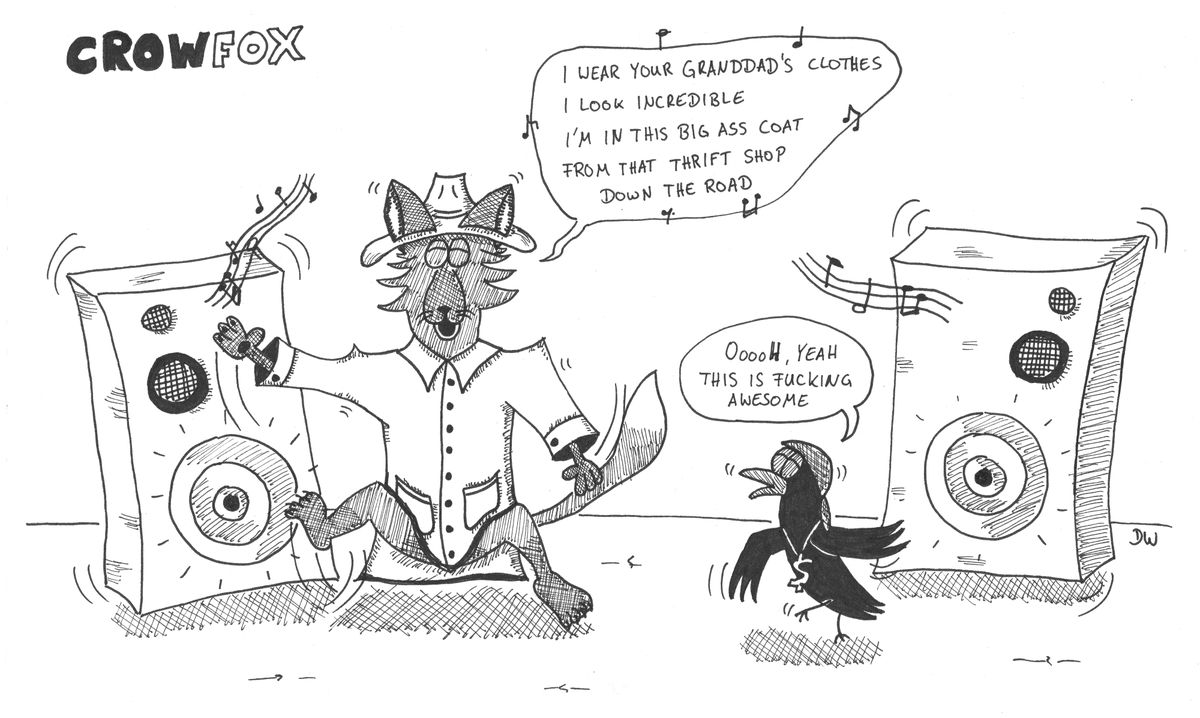 dosenfant's tweet photo. #crowfox
#Inktober #Inktober2019
Prompt 27: #coat https://t.co/bmFO6XGPCB