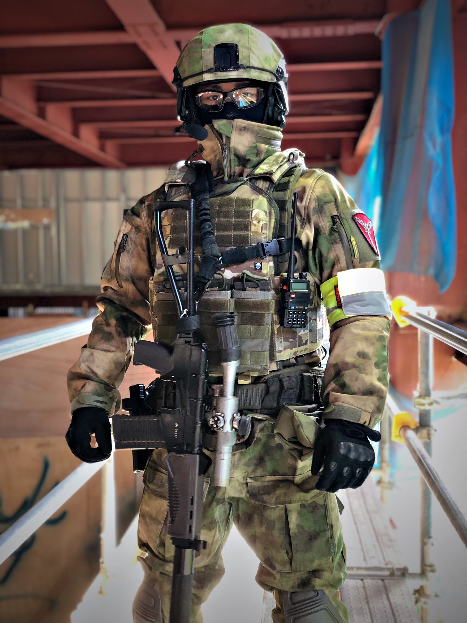 NPO-SM Monolithモノリスプレートキャリア SOBR OMOHロシア