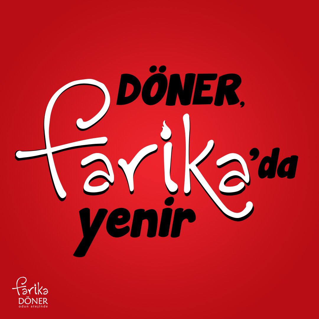 Döner, Farika’da yenir!
☎️ Ümraniye: (0552) 192 02 02 - (0216) 328 66 66
☎️ Başakşehir: (0212) 485 82 28 - (0549) 670 21 69
