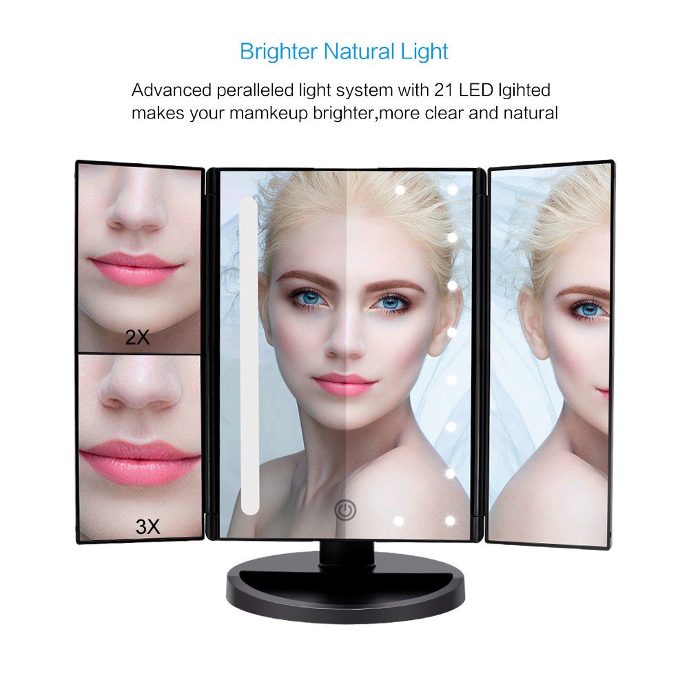 LatestPurity's tweet image. 😍💕Lighted Makeup Mirror with 21 LED Lights Touch Screen Dimming, Magnification 180 Degree Rotation.!!
😍💕Price:$19.99 Dollars Only...!!
😍💕Click This Link To Purchase This Product
         amzn.to/2Pl9aID

#women #makeup #COSMETICS #fashion #lifestyle #makeupmirror