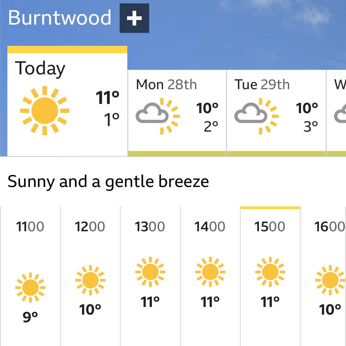 BurntwoodFc's tweet photo. Glorious day for a game of football if only the opposition hadn’t cancelled a day early!! #ReverseFixture #8amPitchInspection #SundayLeague #BBCWeather https://t.co/OVSgYKWigM